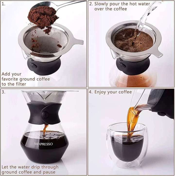 Pour Over Coffee Maker