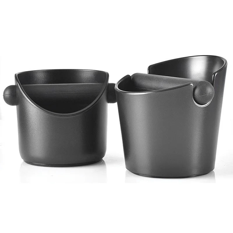 Espresso Knock Box: Shock-Absorbent Coffee Grind Dump Bin