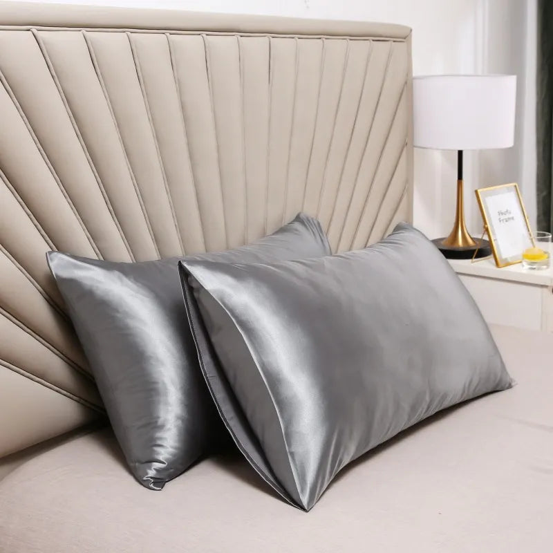 Cotton Pillowcase with a High-Quality Satin Finish