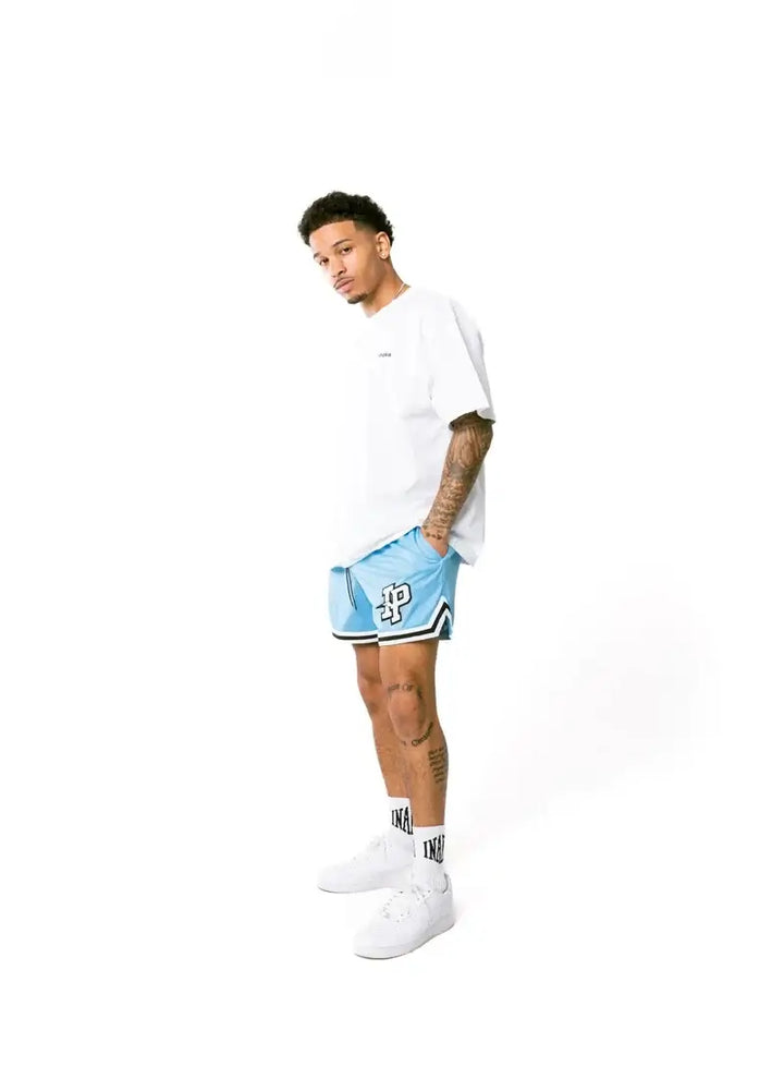 Men's Basketball Shorts with Embroidered Logo