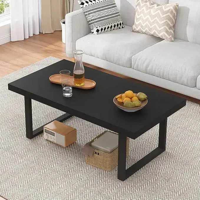 Minimalist Rectangle Wooden Living Room Table