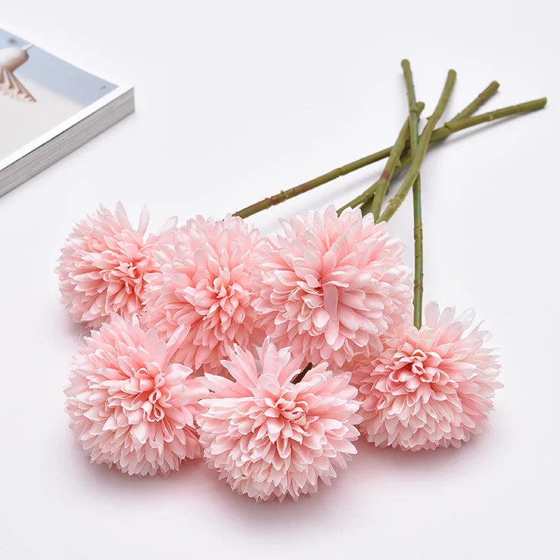 Artificial Chrysanthemum Dandelion Ball Flower