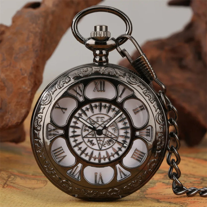 Vintage Kuroshitsuji Black Butler Quartz Pocket Watch