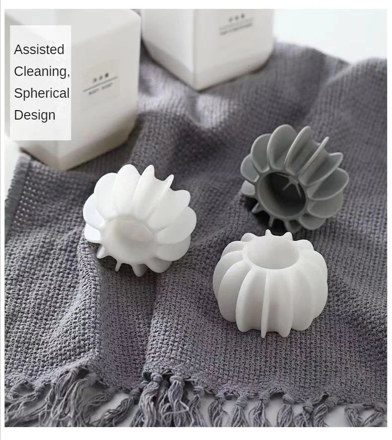 Reusable Silicone Laundry Ball: Clothes and Pet Hair Cleaning Tool