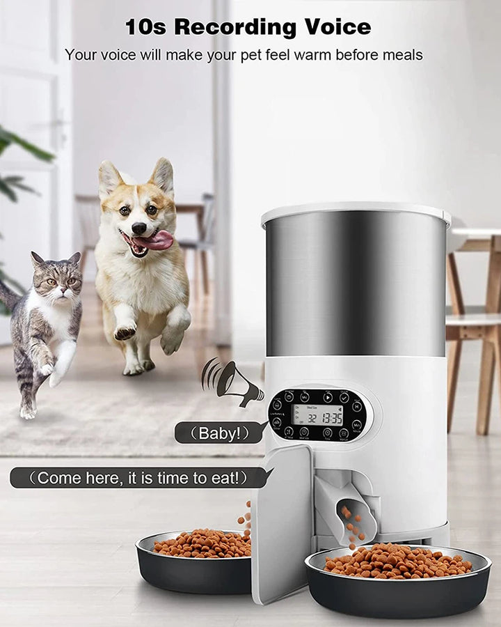 Smart Automatic Pet Feeder with App Control