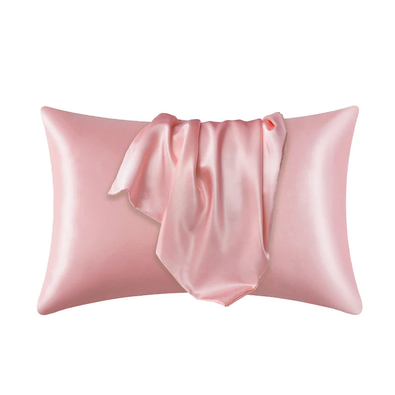 Cotton Pillowcase with a High-Quality Satin Finish