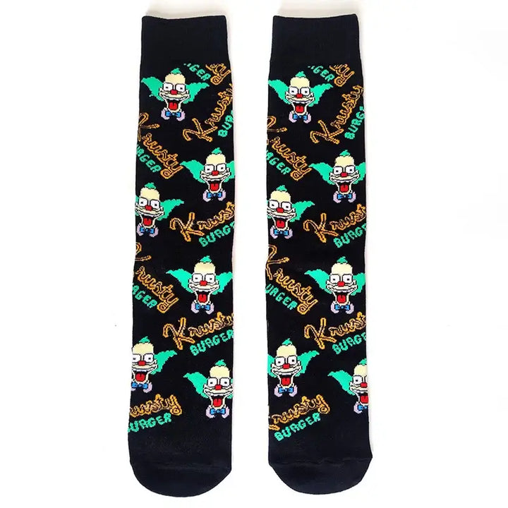 Funny Simpsons Cartoon Socks