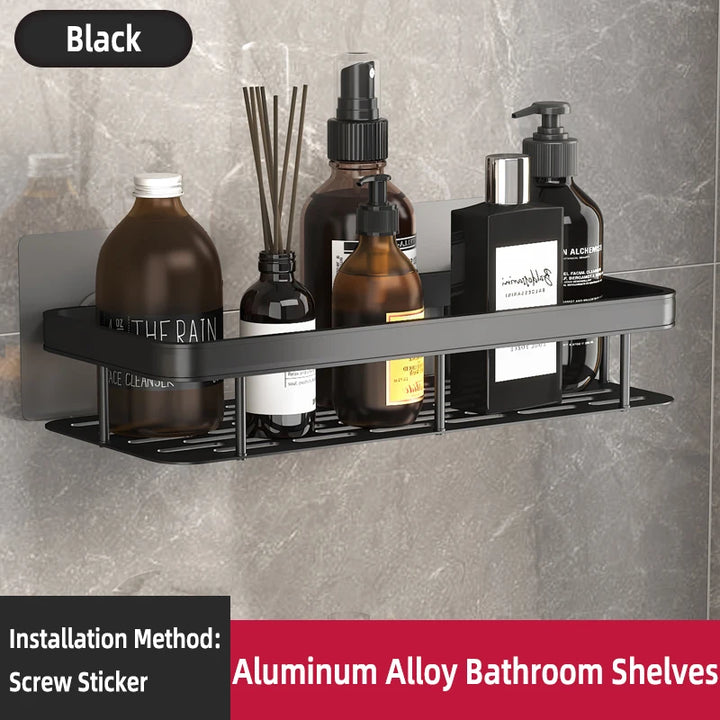 Shelf Organizer: No-Drill Storage Solution for Bathroom Accessories