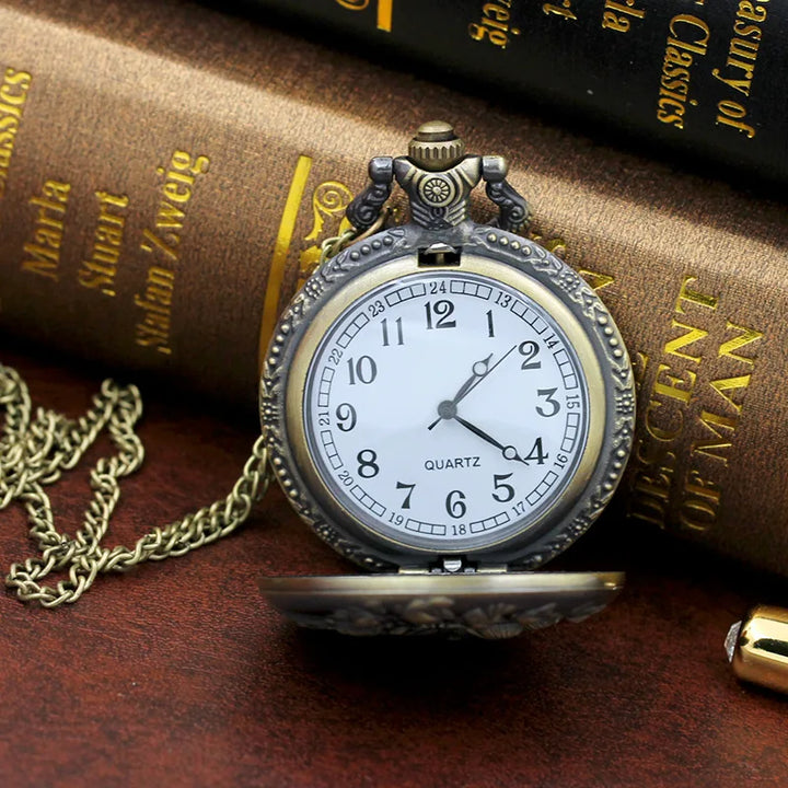 Dragon Design Men's Pocket Watch