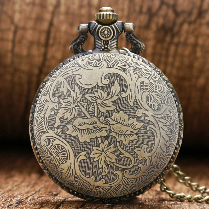 Dragon Design Men's Pocket Watch