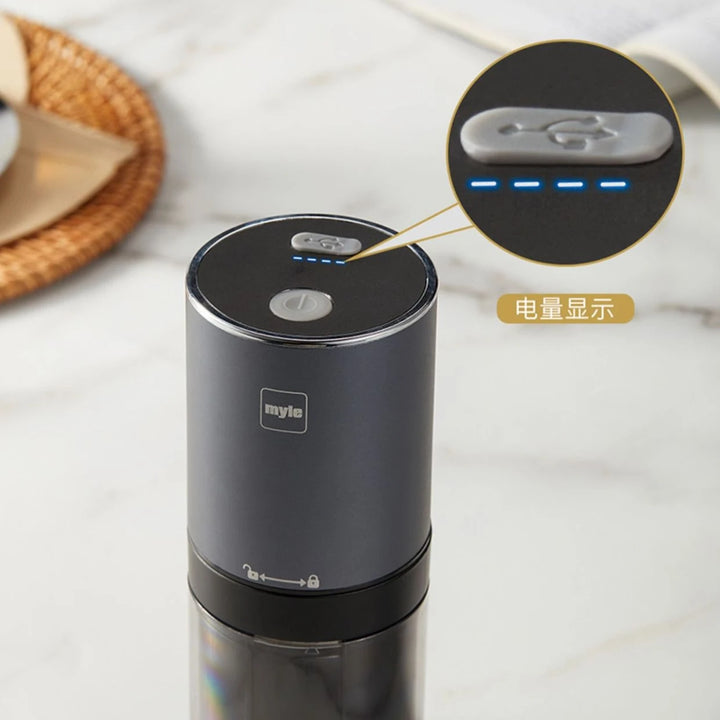 Stainless Steel Mini Portable Electric Coffee Grinder