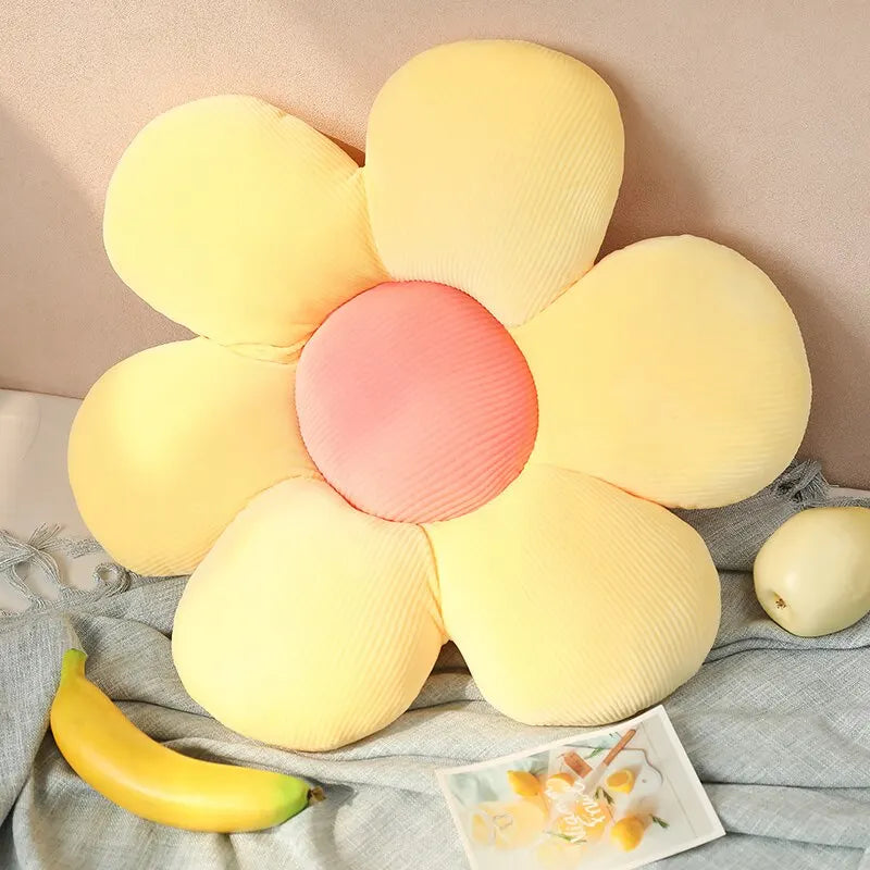 Colorful Flower Plush Pillow - Brighten Any Room