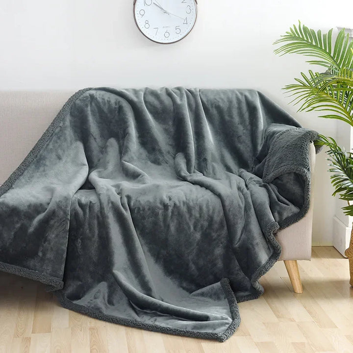 Luxury Shaggy Blanket - Thick, Warm Microfiber Winter Throw