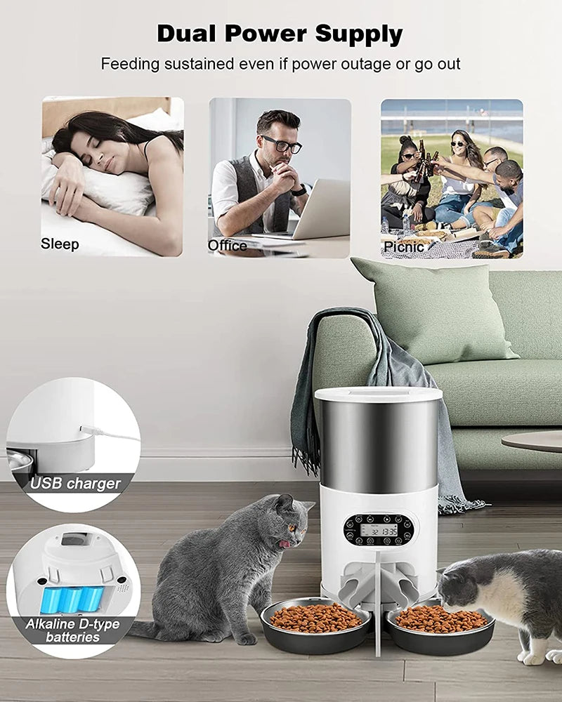 Smart Automatic Pet Feeder with App Control