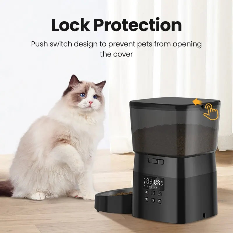 Automatic Pet Feeder - Smart Control Auto Food Dispenser