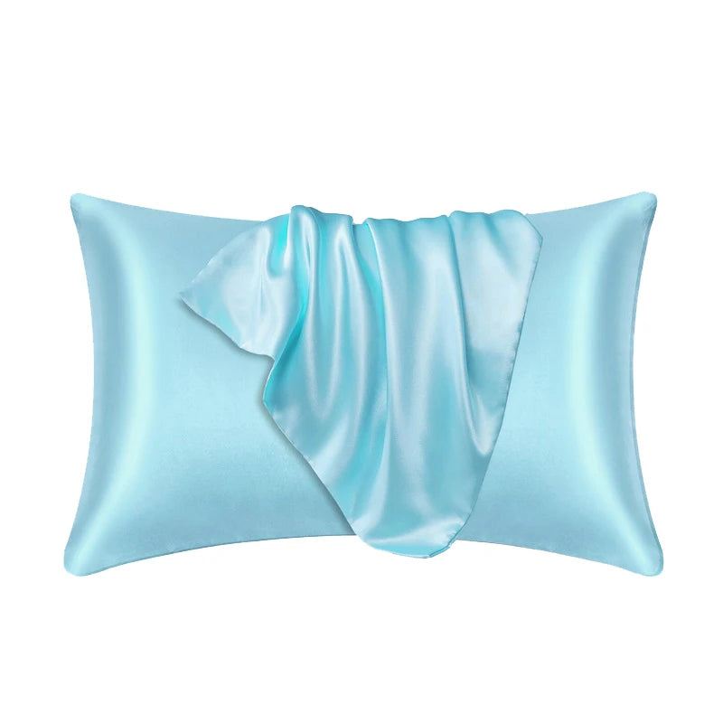 Cotton Pillowcase with a High-Quality Satin Finish