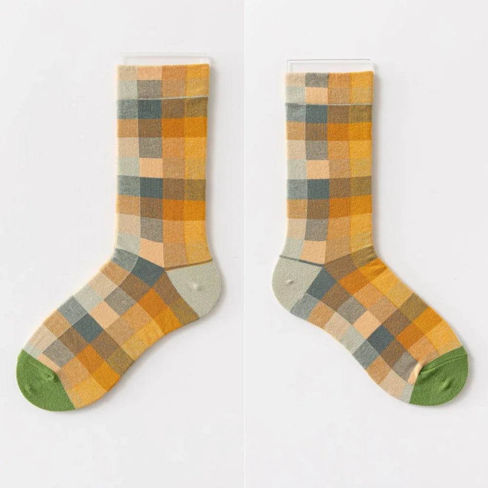 Colorful Vine Graffiti Cotton Socks