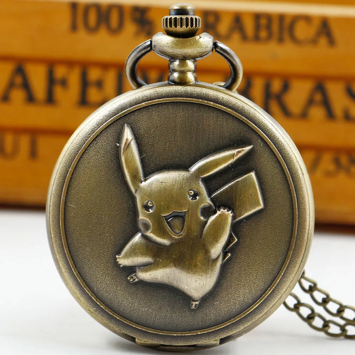 Creative Pikachu Pocket Watch Unique Gift for Children