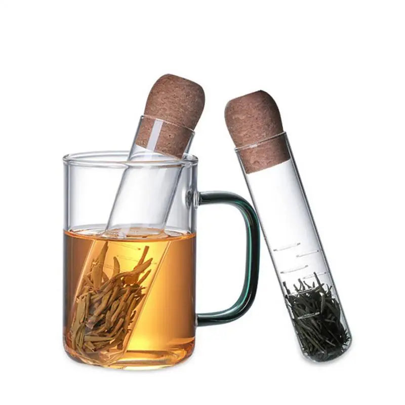 Glass Tea Infuser Pipe - Elegant & Durable Design