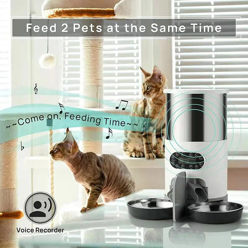 Smart Automatic Pet Feeder with App Control