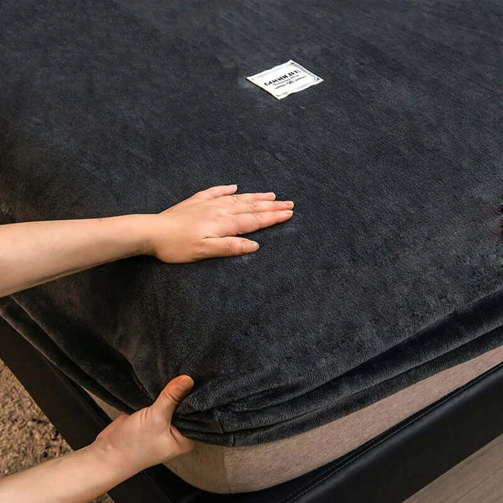 Warm Plush Fitted Sheet - Luxury Winter Bedding