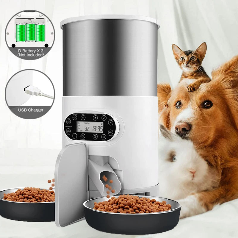 Smart Automatic Pet Feeder with App Control