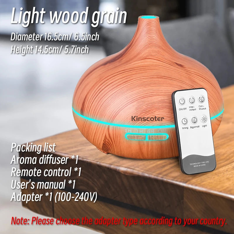 High Quality Wood Grain Aromatherapy Essential Oil Diffuser