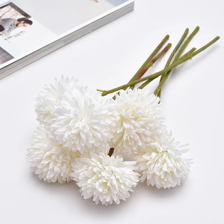 Artificial Chrysanthemum Dandelion Ball Flower