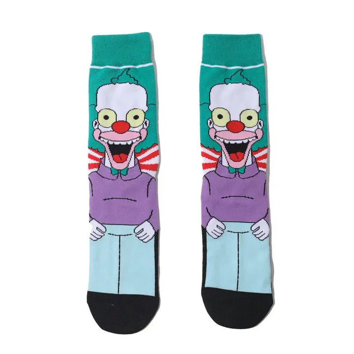 Funny Simpsons Cartoon Socks