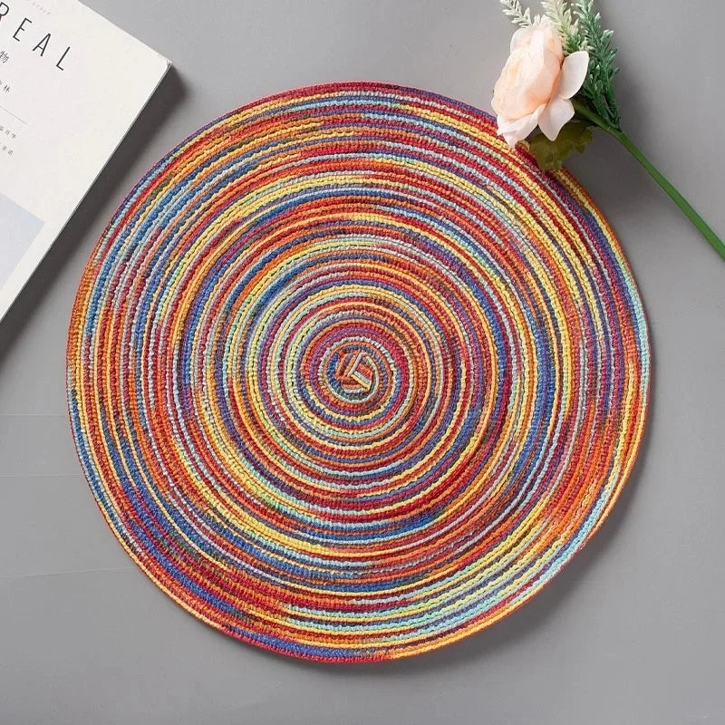 Elegant Ramie Linen Placemats for Dining | Home Decor