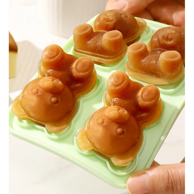 Bear Mold Silicone Ice Cube Tray