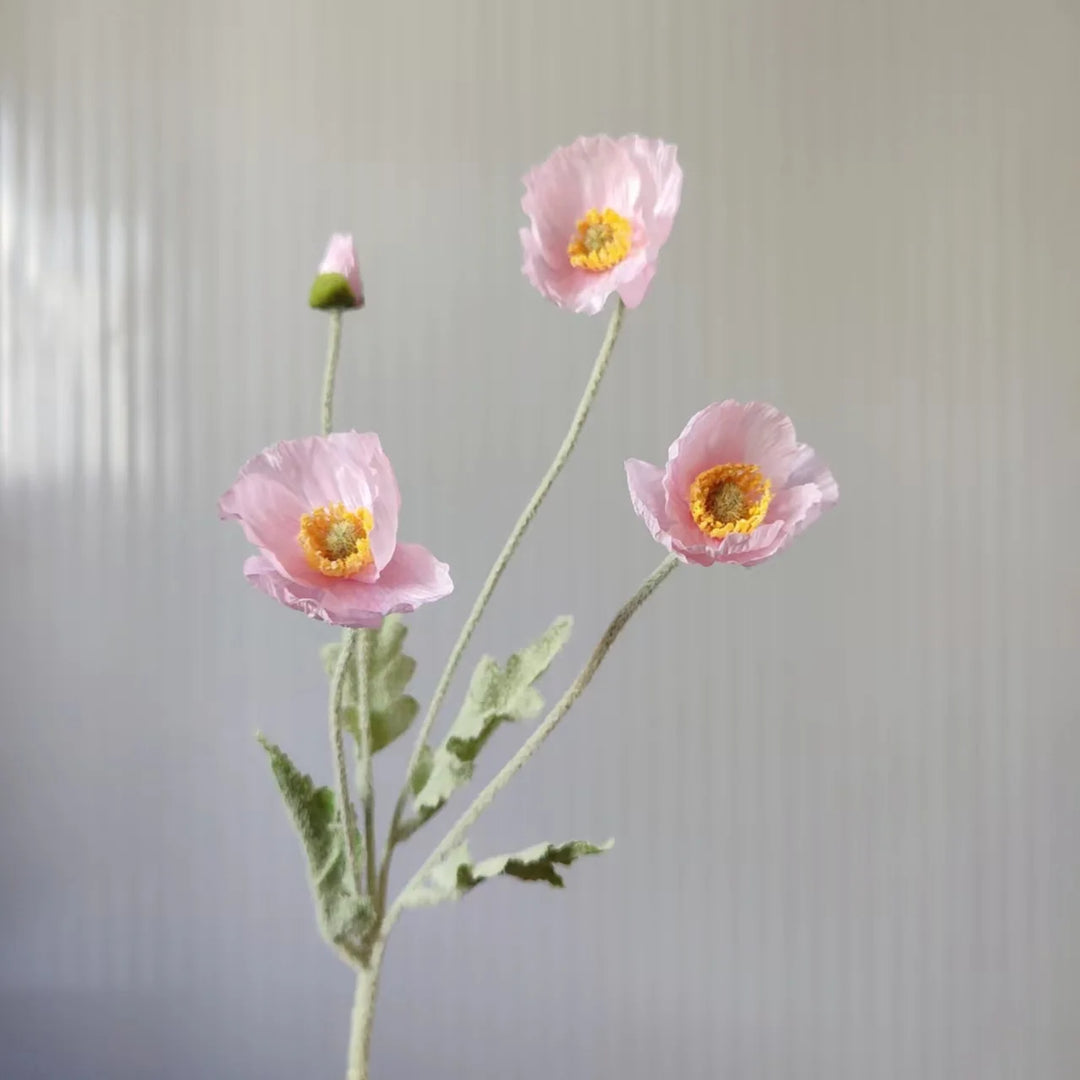 Artificial Poppy Silk Flowers