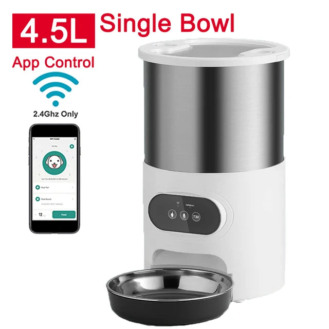 Smart Automatic Pet Feeder with App Control