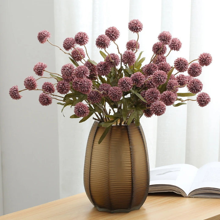 5-Head Artificial Dandelion Flower Ball