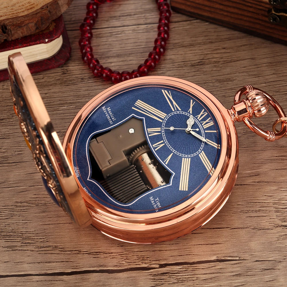 Space Series Music Pocket Watch - Unique Collectible Gift