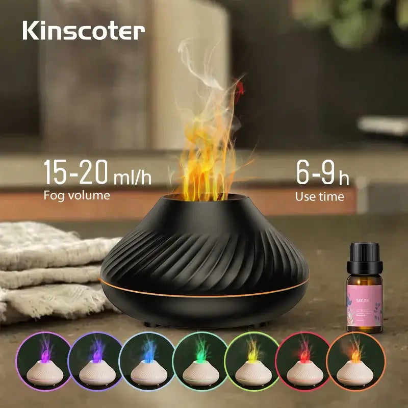 Volcanic Aroma Diffuser Essential Oil Lamp Air Humidifier