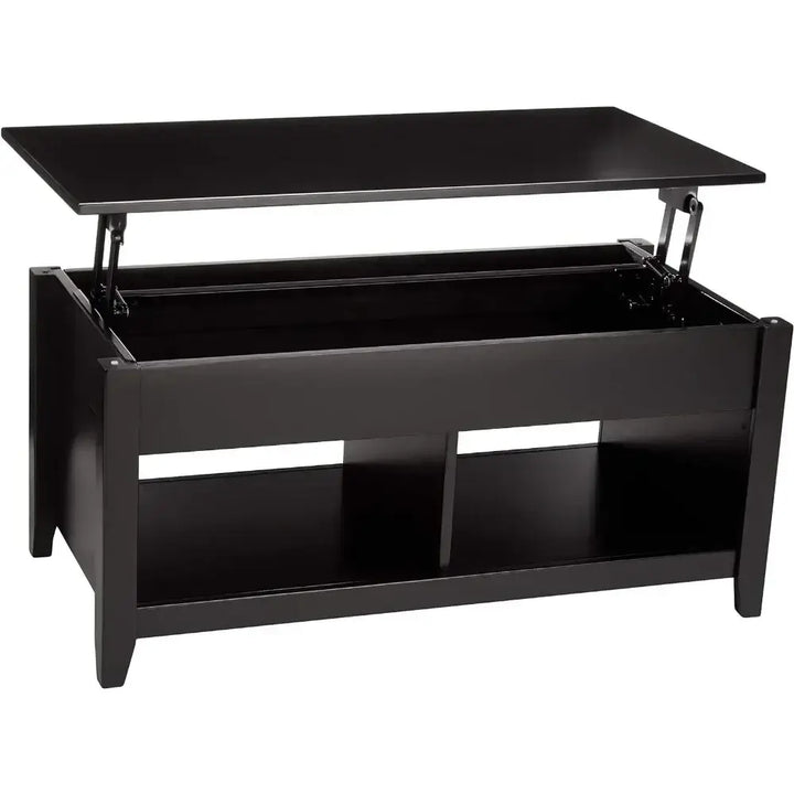 Rectangular Lift-Top Coffee Table with Storage