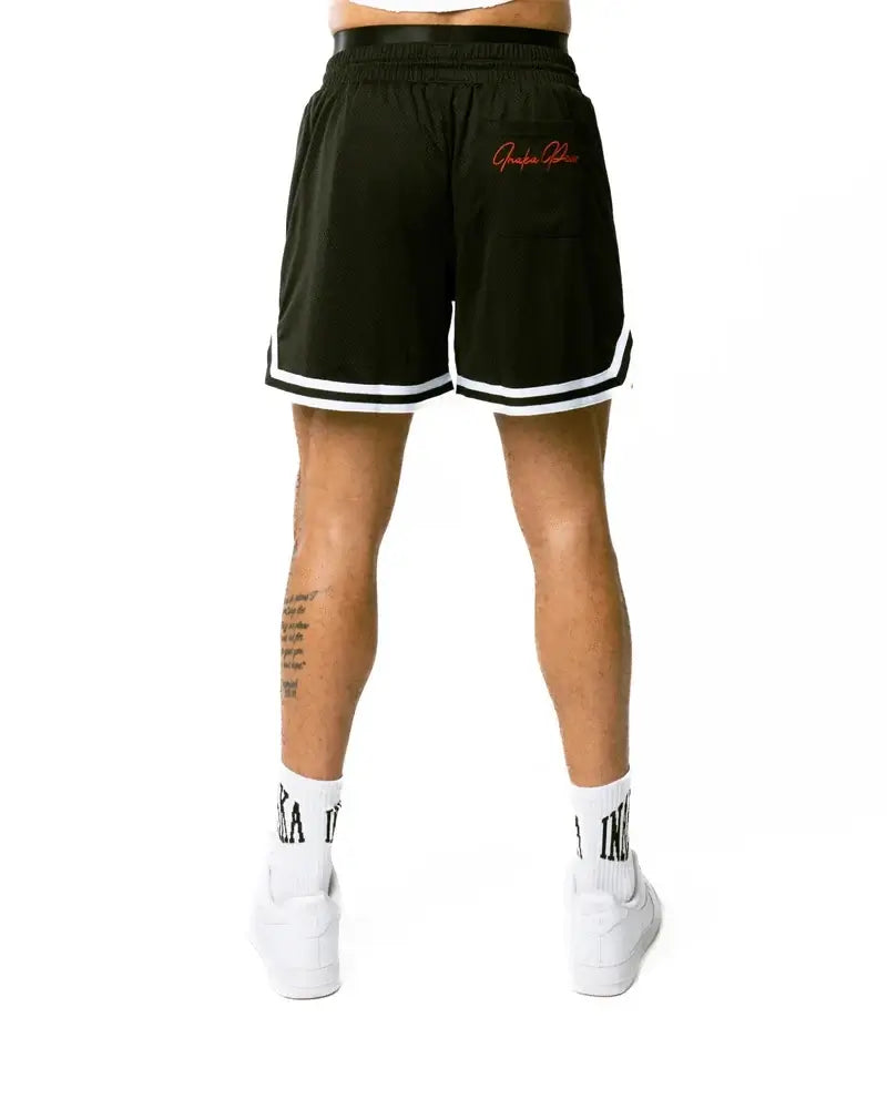 Men's Basketball Shorts with Embroidered Logo