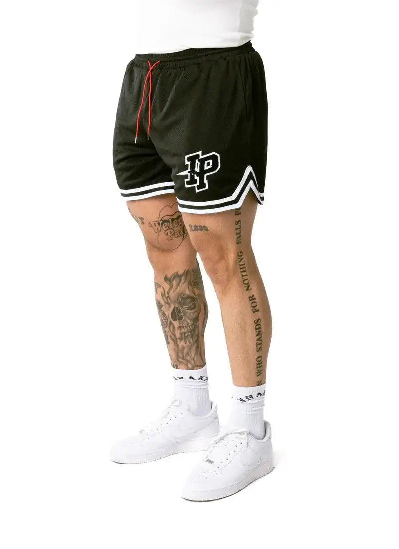 Men's Basketball Shorts with Embroidered Logo