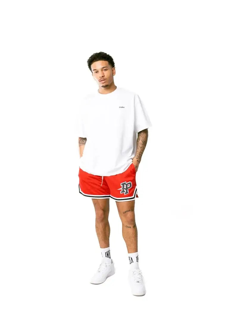 Men's Basketball Shorts with Embroidered Logo