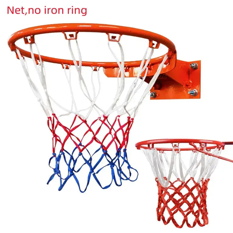 All-Weather Basketball Net, Tricolor (Red White Blue)