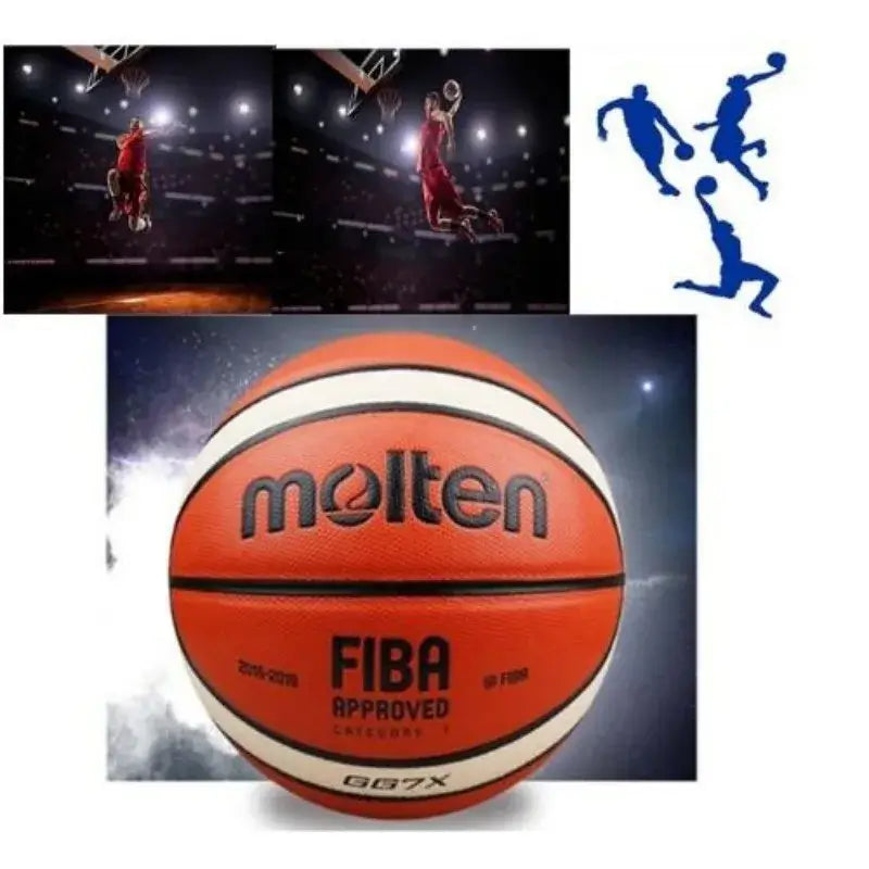 Molten Basketball, Size 7, PU Leather, Outdoor & Indoor