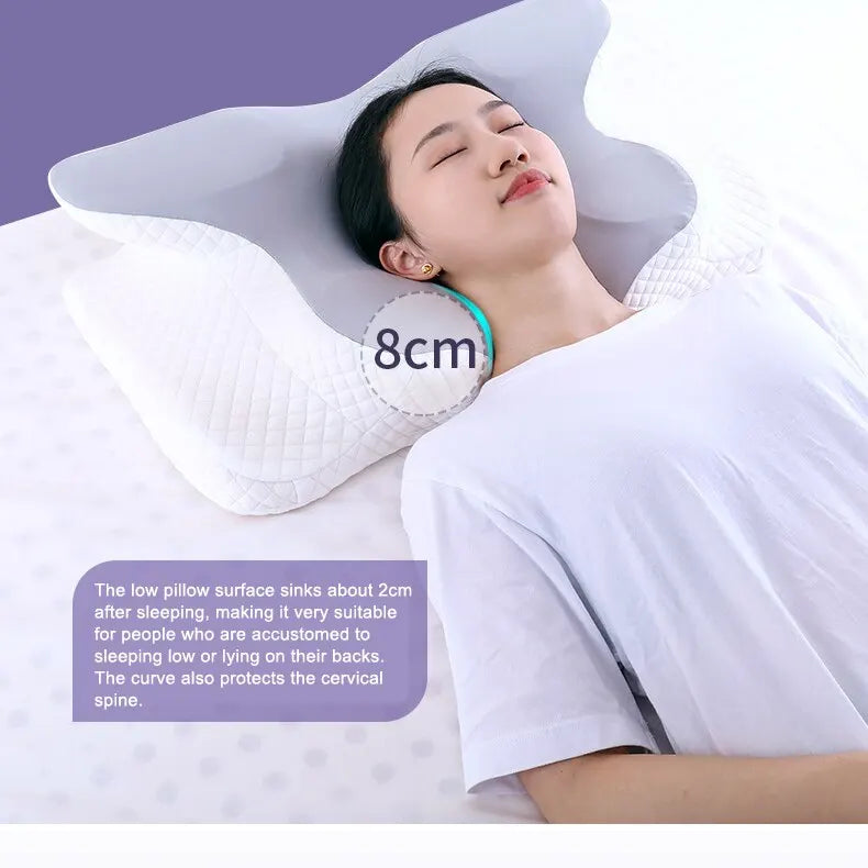 Orthopedic Memory Foam Pillow for Neck Pain Relief