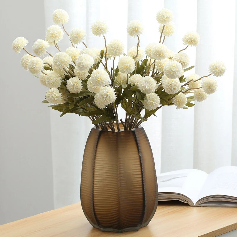 5-Head Artificial Dandelion Flower Ball