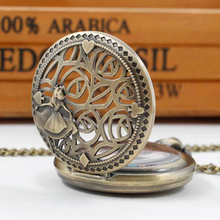 Alice in Wonderland Pocket Watch - Lovely Princess Theme