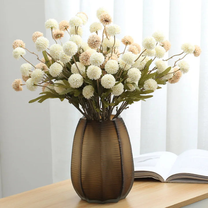 5-Head Artificial Dandelion Flower Ball