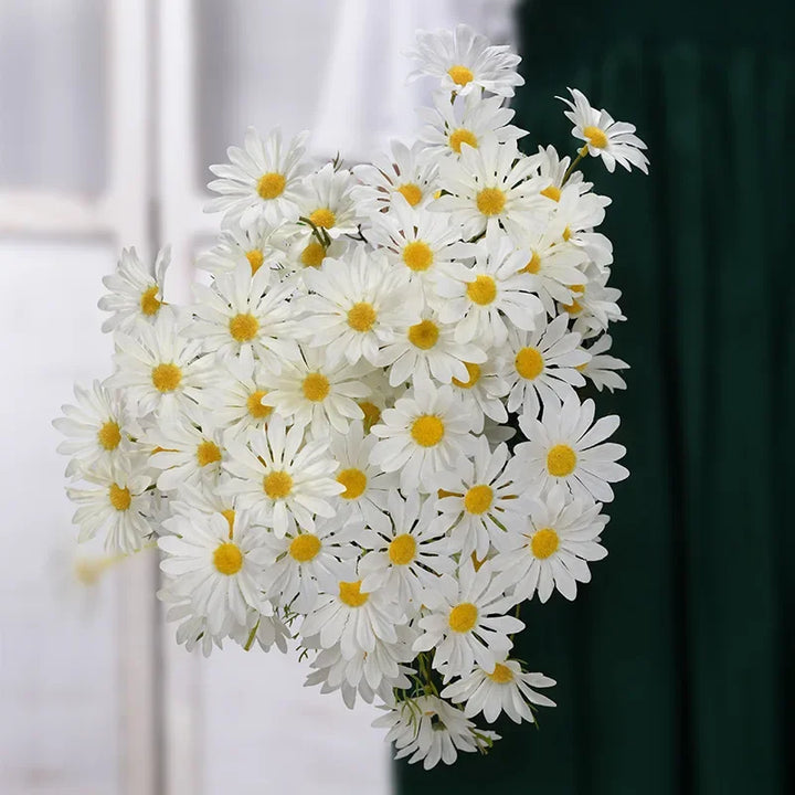 Silk Daisy Artificial Flower - 5 Heads