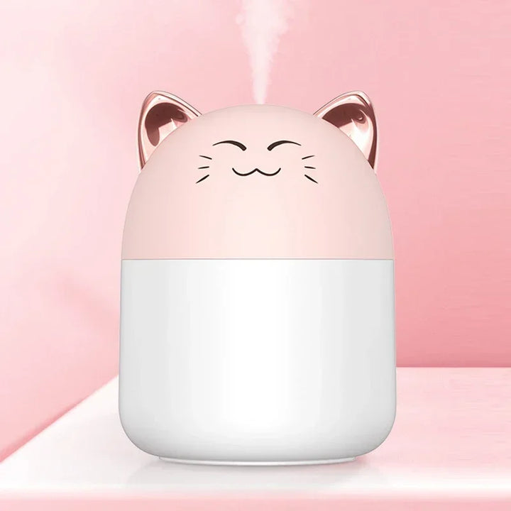 Desktop Humidifier & Aroma Diffuser with Ambient Light