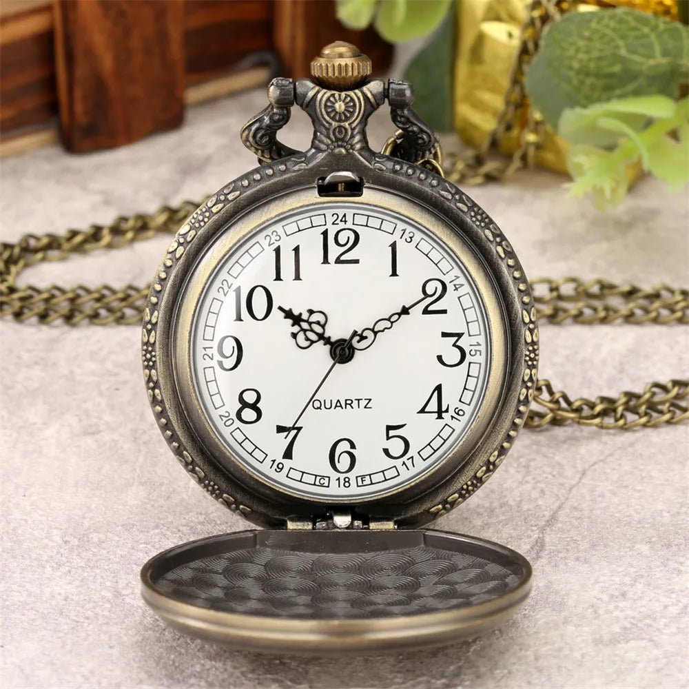 Vintage Kuroshitsuji Black Butler Quartz Pocket Watch