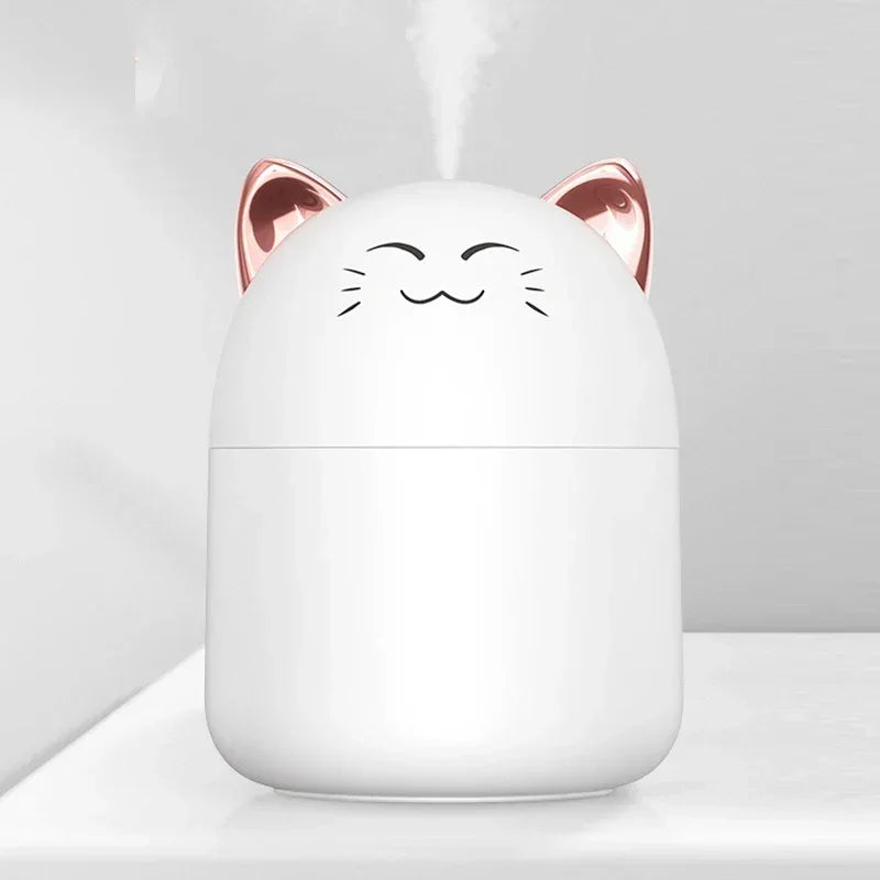 Desktop Humidifier & Aroma Diffuser with Ambient Light